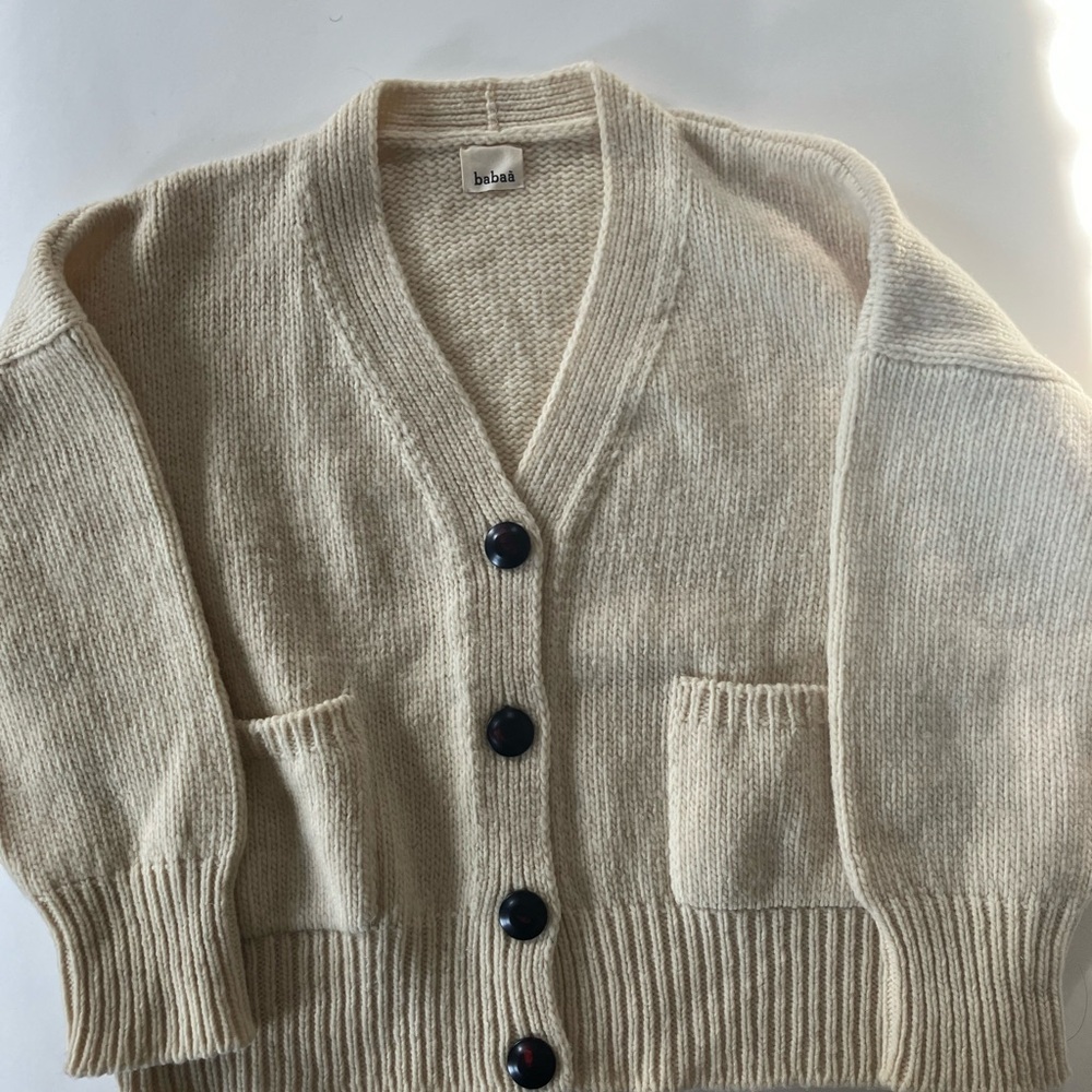 Babaa cardigan no17 in natural